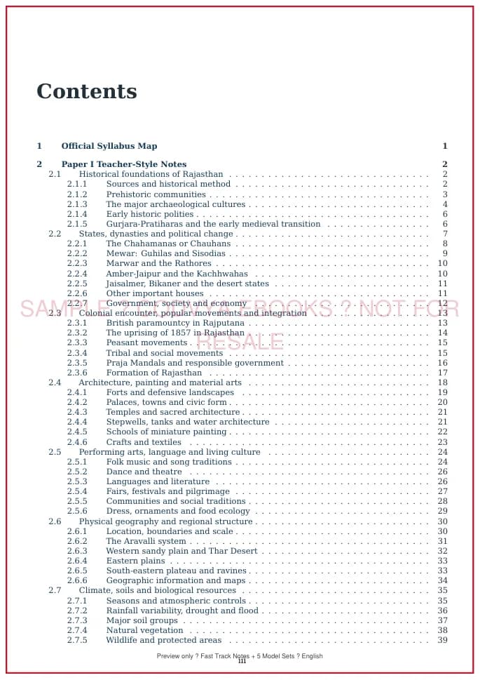 Fast Track Notes + 5 Complete Model Sets approved sample page 2