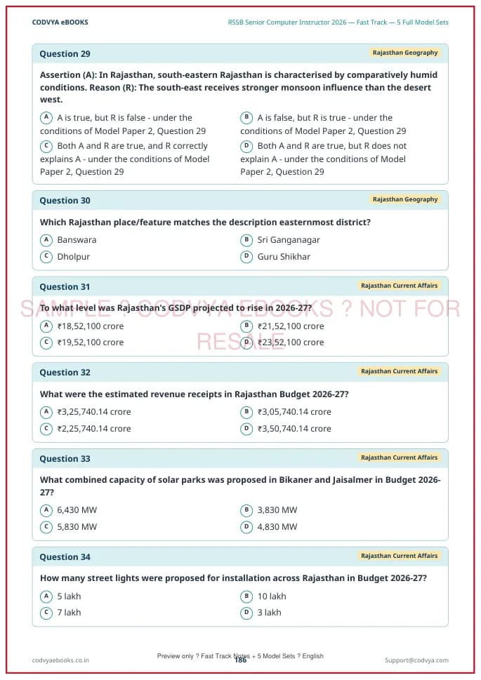 Senior Fast Track Notes + 5 Complete Model Sets approved sample page 3