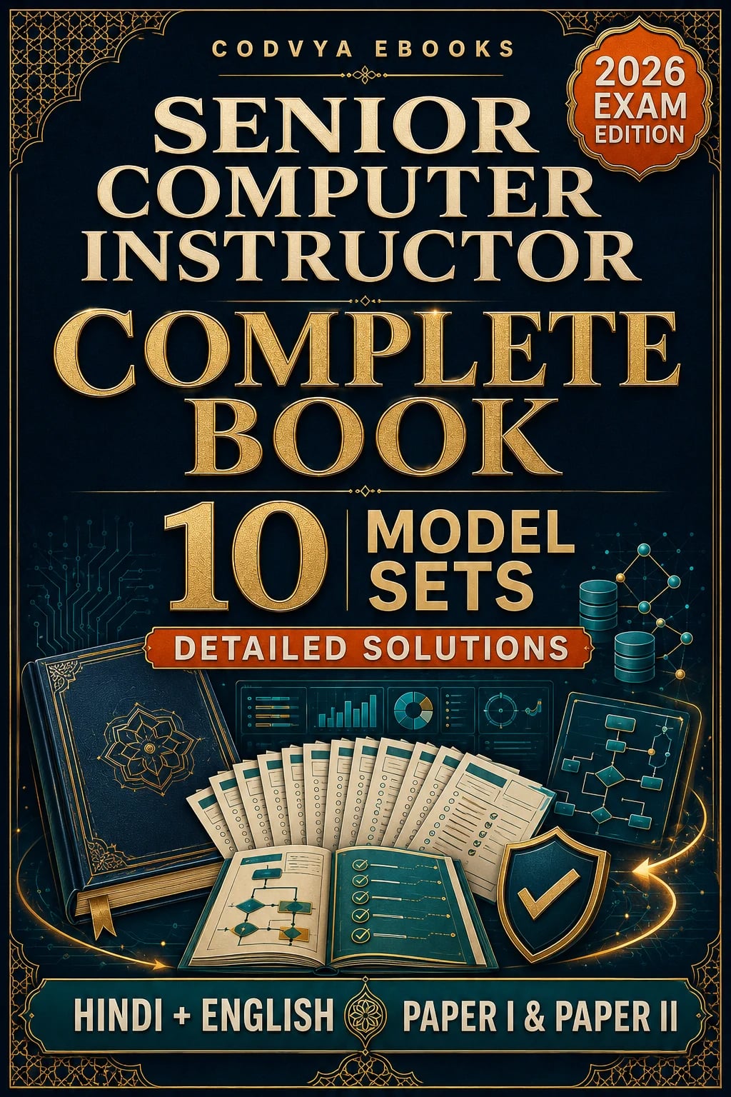 Senior Computer Instructor Complete Book with 10 model sets and detailed solutions, 2026 eBook cover